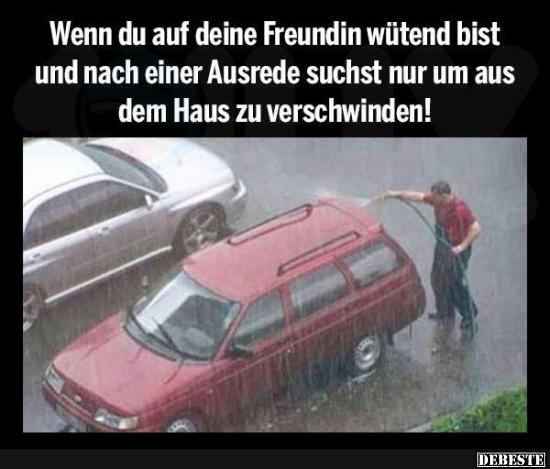 Wenn du auf deine Freundin wütend bist und..