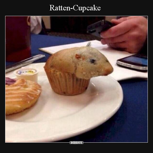 Ratten-Cupcake.. - Lustige Bilder | DEBESTE.de