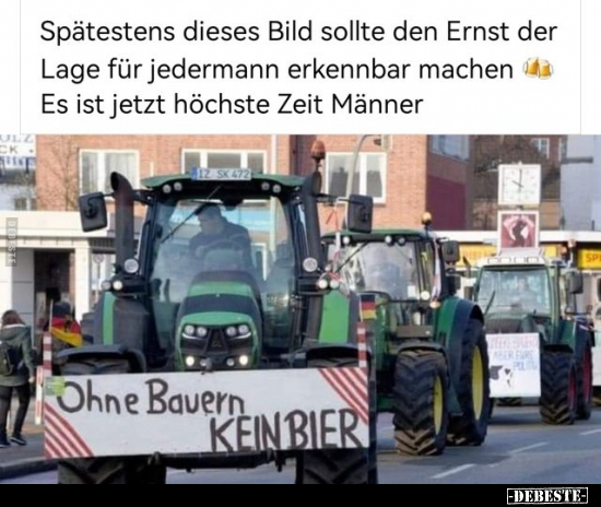 Spätestens dieses Bild sollte den Ernst der Lage für.. - Lustige Bilder | DEBESTE.de