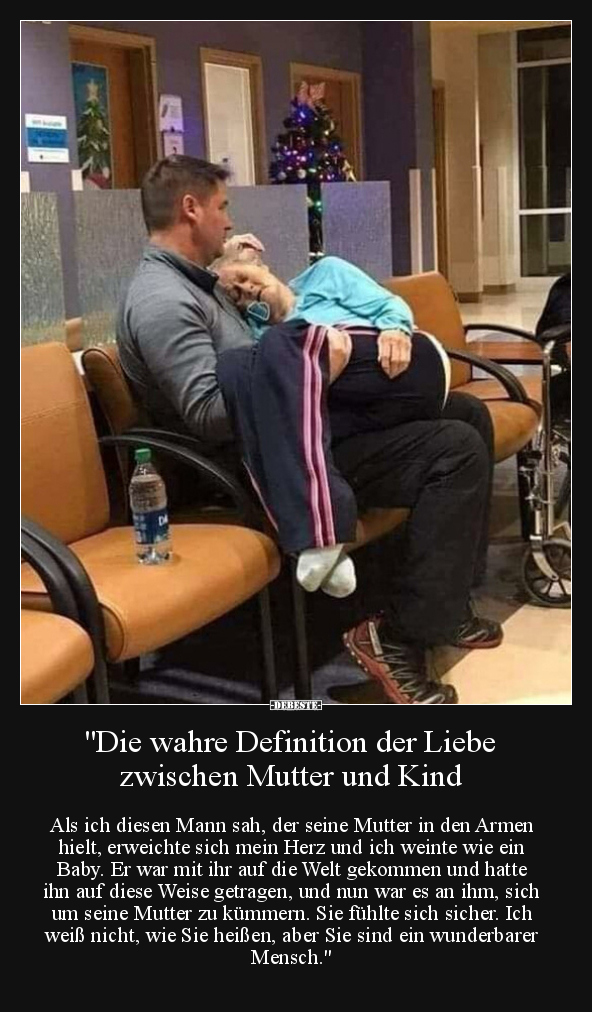 "Die wahre Definition der Liebe zwischen Mutter und Kind.." - Lustige Bilder | DEBESTE.de