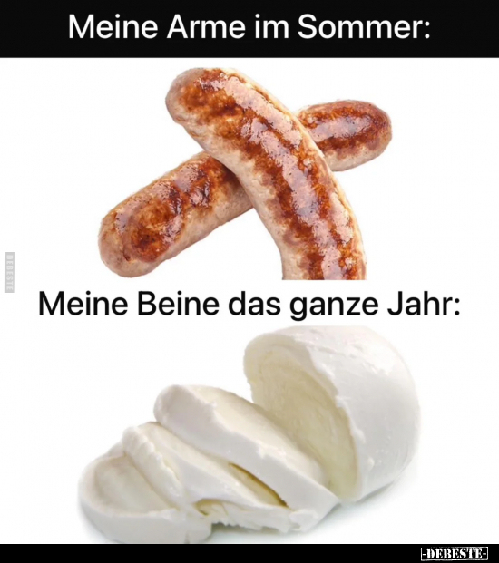 Meine Arme im Sommer.. - Lustige Bilder | DEBESTE.de