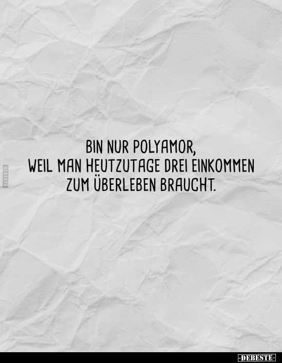 Bin nur Polyamor.. - Lustige Bilder | DEBESTE.de