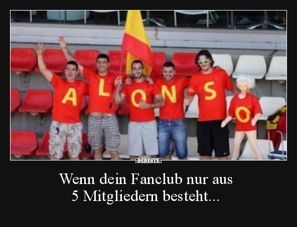 Wenn dein Fanclub nur aus 5 Mitgliedern besteht... - Lustige Bilder | DEBESTE.de