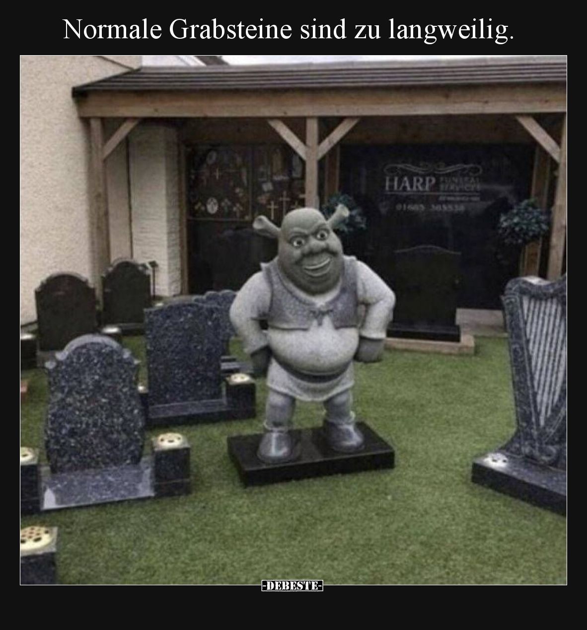 Normale Grabsteine sind zu langweilig... - Lustige Bilder | DEBESTE.de