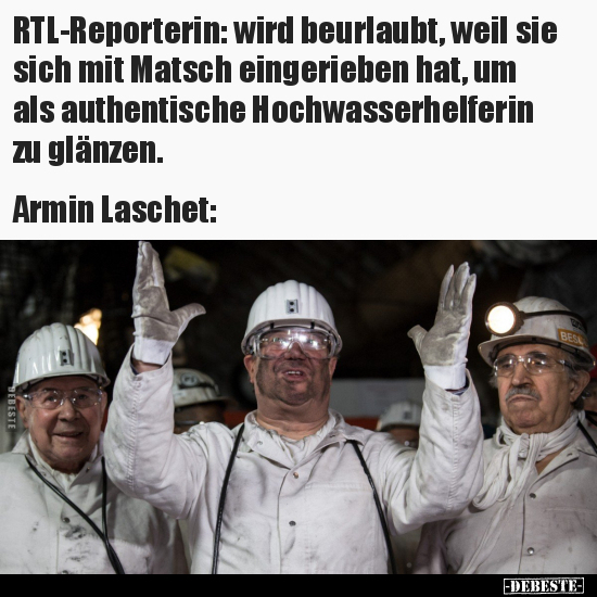 RTL-Reporterin: wird beurlaubt, weil sie sich mit Matsch.. - Lustige Bilder | DEBESTE.de