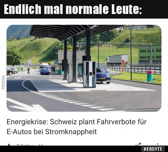 Endlich mal normale Leute..
