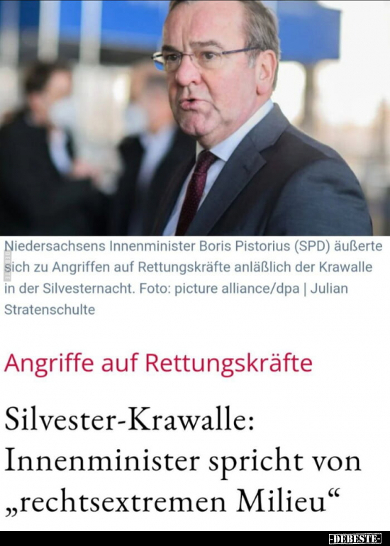 Angriffe auf Rettungskräfte Silvester-Krawalle.. - Lustige Bilder | DEBESTE.de