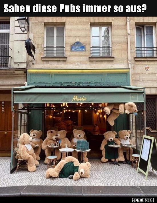 Sahen diese Pubs immer so aus?..