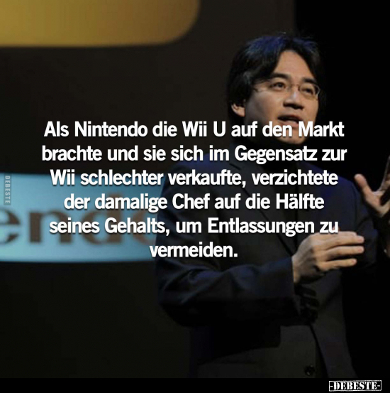 Als Nintendo die Wii U auf den Markt brachte.. - Lustige Bilder | DEBESTE.de