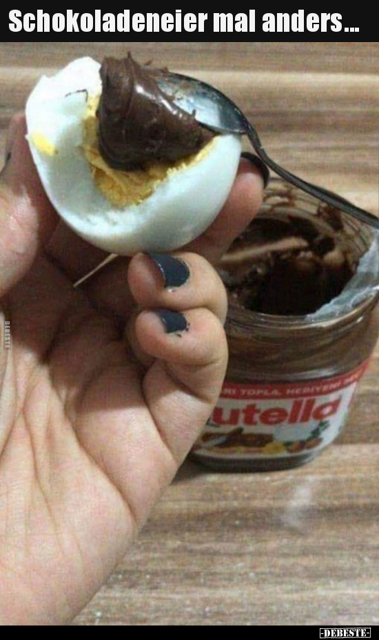 Schokoladeneier mal anders...