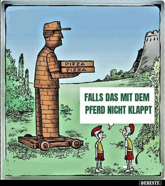 Falls das mit dem Pferd nicht klappt..