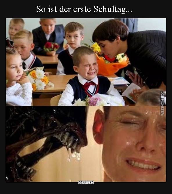 So ist der erste Schultag...