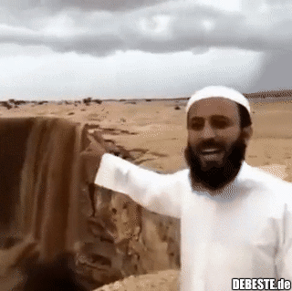 Und das ist ein Wasserfall aus Sand.