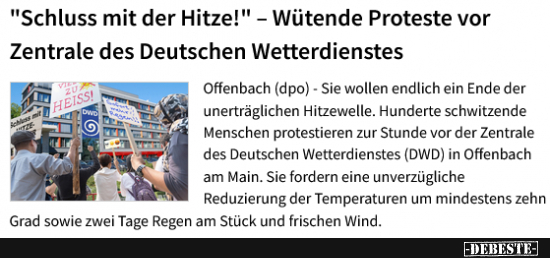 DWD in der Kritik - Lustige Bilder | DEBESTE.de