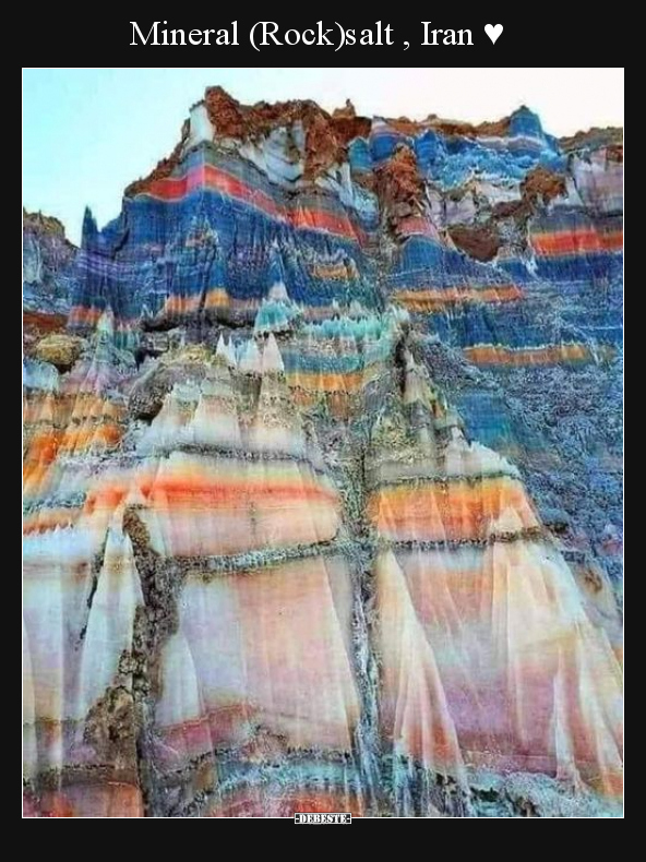 Mineral (Rock)salt , Iran ♥.. - Lustige Bilder | DEBESTE.de
