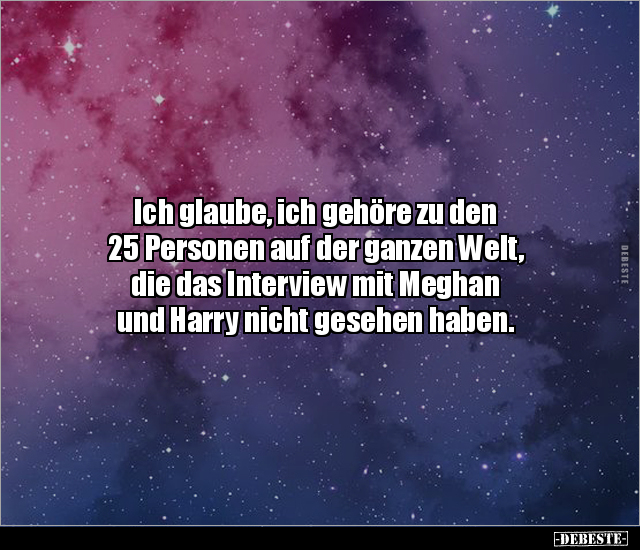 Ich glaube, ich gehöre zu den 25 Personen auf der ganzen.. - Lustige Bilder | DEBESTE.de