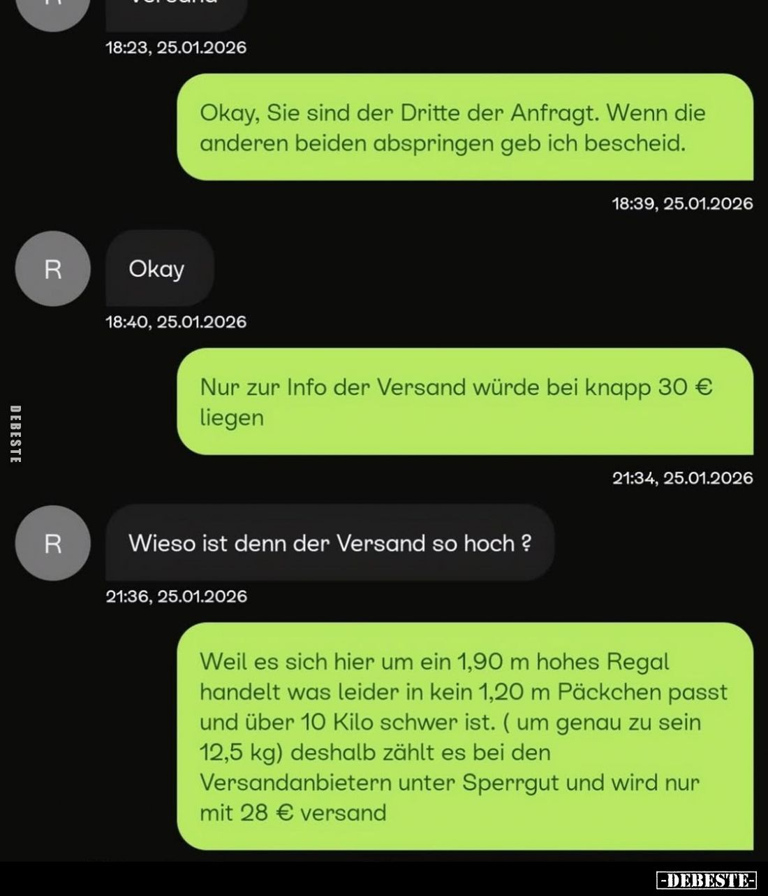 Okay, Sie sind der Dritte der Anfragt.. - Lustige Bilder | DEBESTE.de