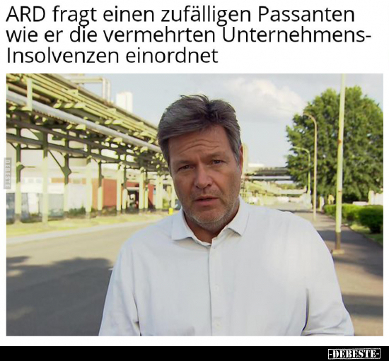 ARD fragt einen zufälligen Passanten.. - Lustige Bilder | DEBESTE.de