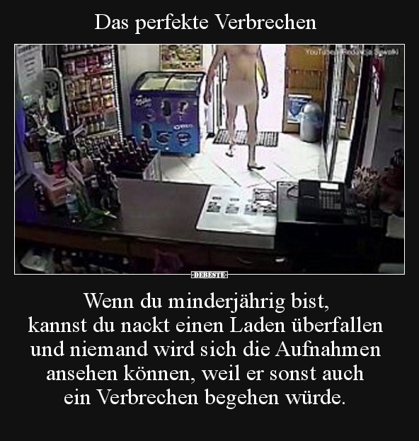Das perfekte Verbrechen.. - Lustige Bilder | DEBESTE.de