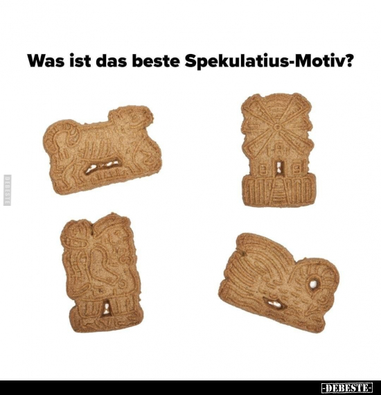 Was ist das beste Spekulatius-Motiv?.. - Lustige Bilder | DEBESTE.de