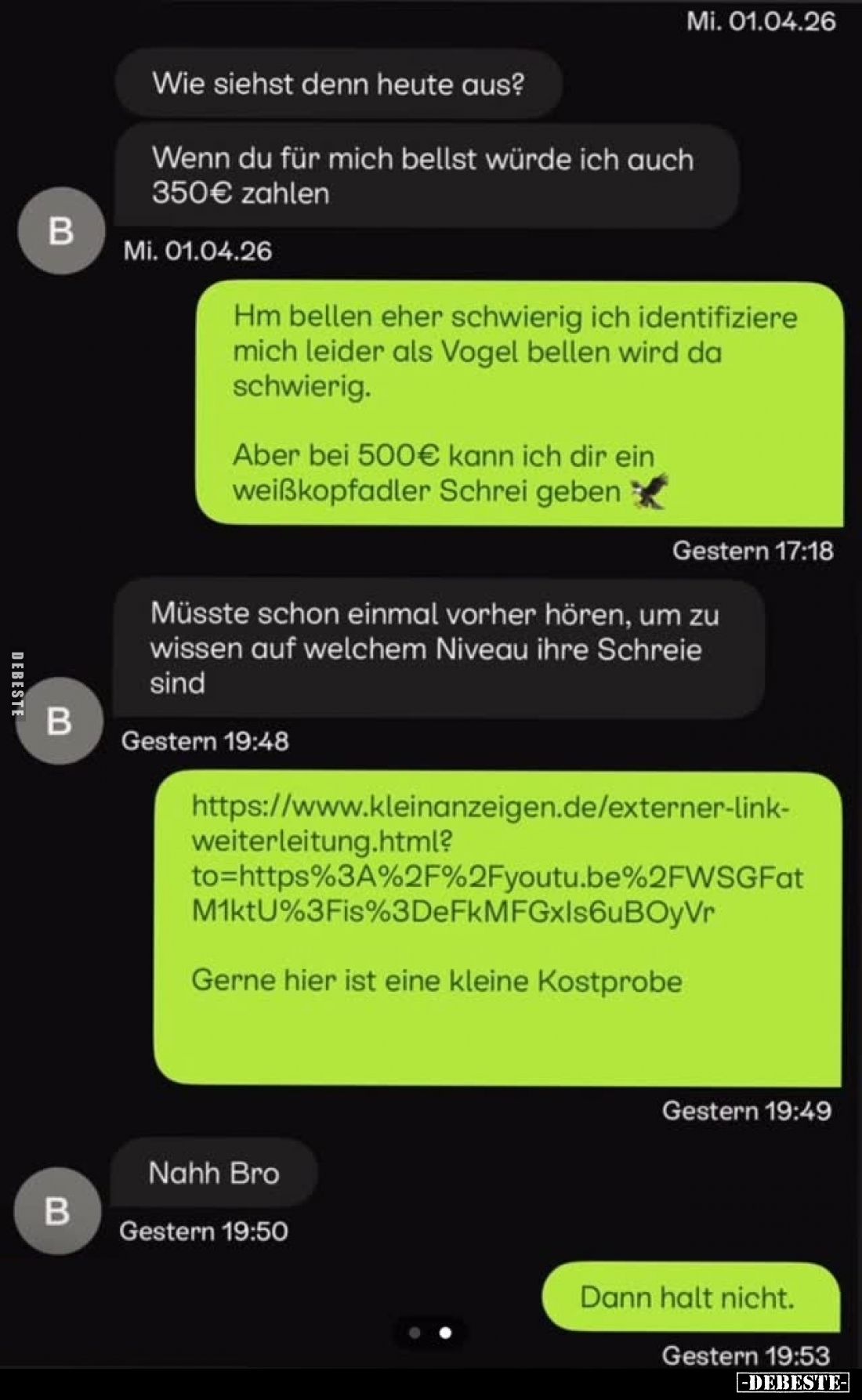 Wie siehst denn heute aus?.. - Lustige Bilder | DEBESTE.de