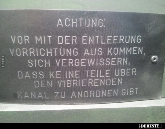 Das gilt für euch alle !..