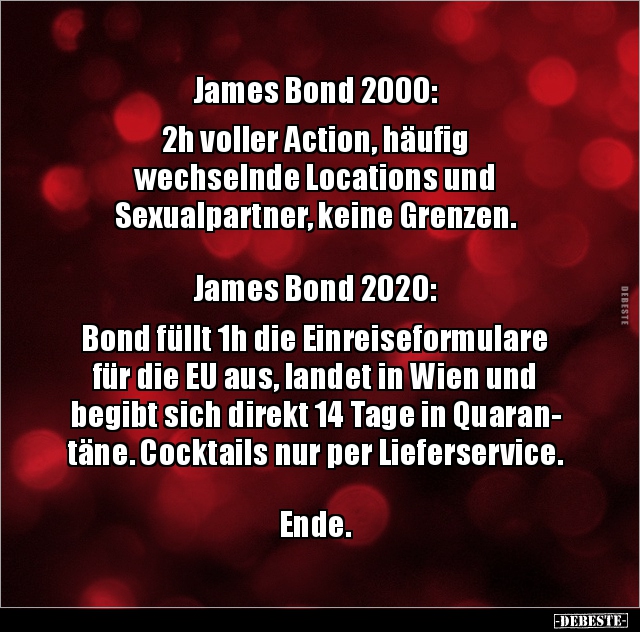 James Bond 2000: 2h voller Action, häufig wechselnde.. - Lustige Bilder | DEBESTE.de