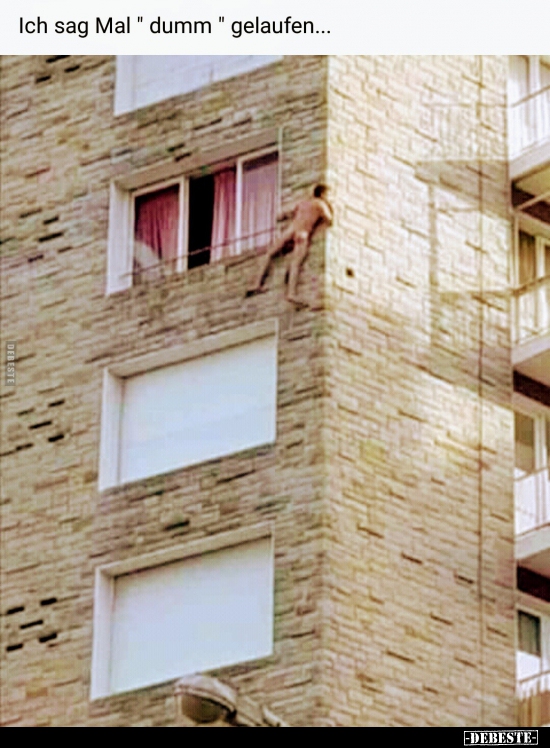 Ich sag Mal "dumm" gelaufen...