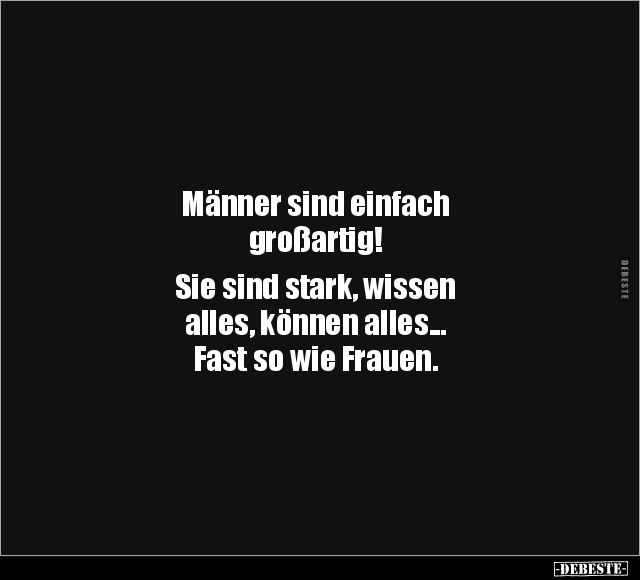 Männer, Frauen