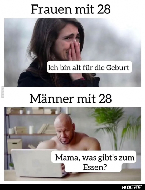 Frauen mit 28: Ich bin alt für die Geburt.. - Lustige Bilder | DEBESTE.de