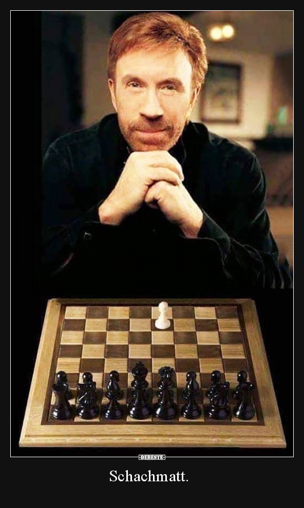 Schachmatt.
