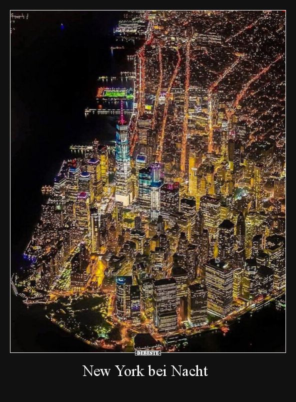 New York bei Nacht.. - Lustige Bilder | DEBESTE.de