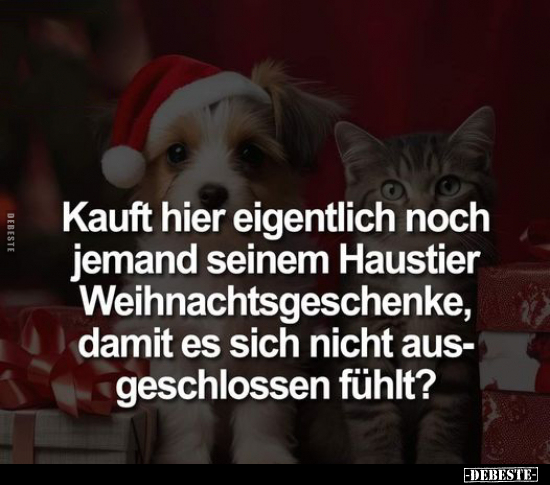 Kauft hier eigentlich noch jemand seinem Haustier.. - Lustige Bilder | DEBESTE.de