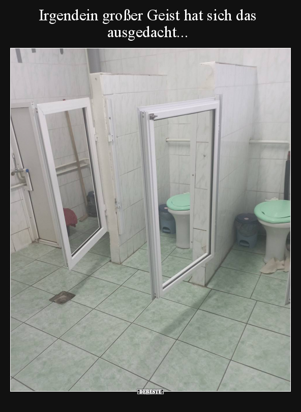 Irgendein großer Geist hat sich das ausgedacht.