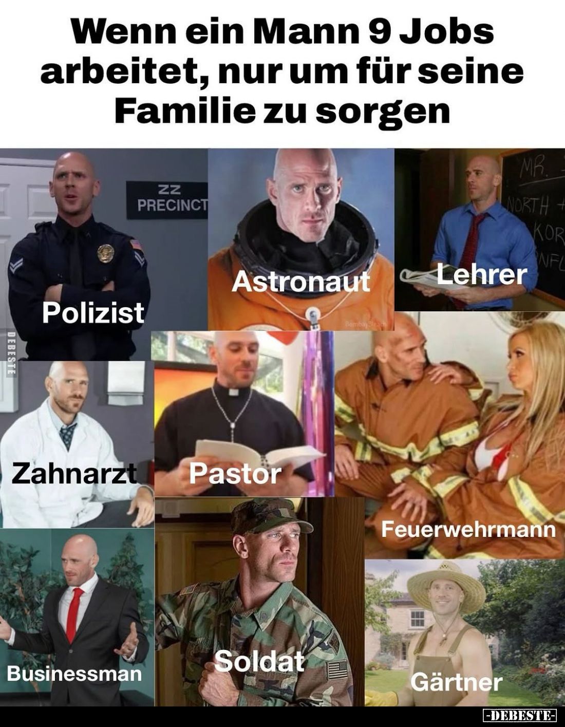 Wenn ein Mann 9 Jobs arbeitet, nur um für seine Familie zu sorgen