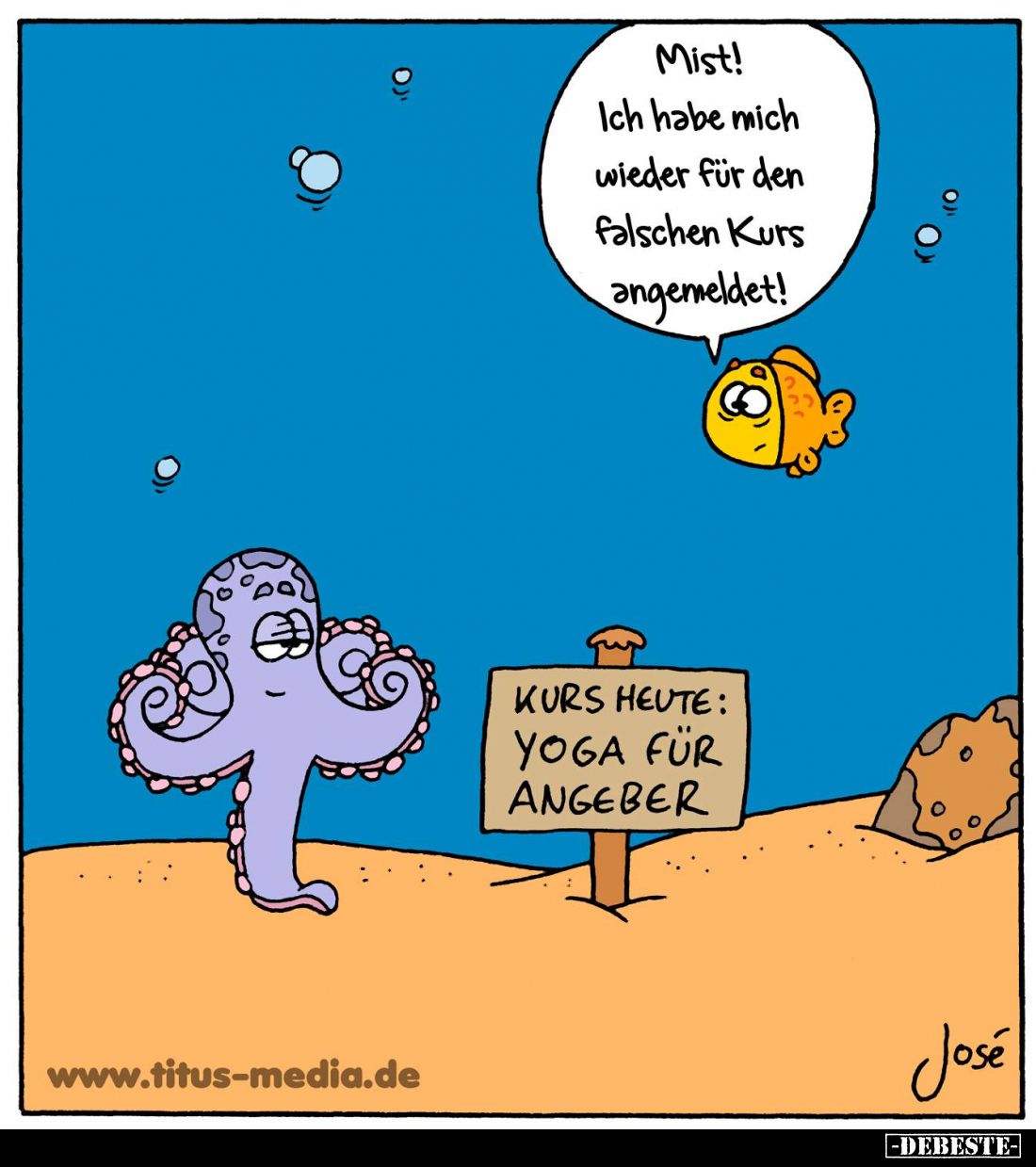 Mist, habe mich wieder für den falschen Kurs angemeldet!