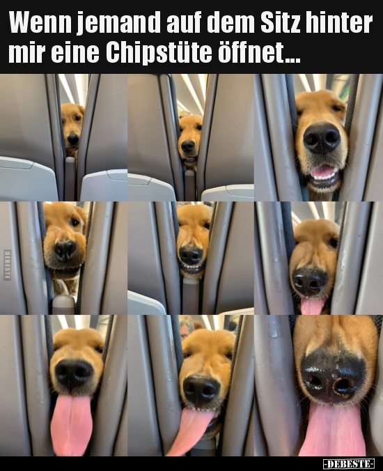 Wenn jemand auf dem Sitz hinter mir eine Chipstüte.. - Lustige Bilder | DEBESTE.de