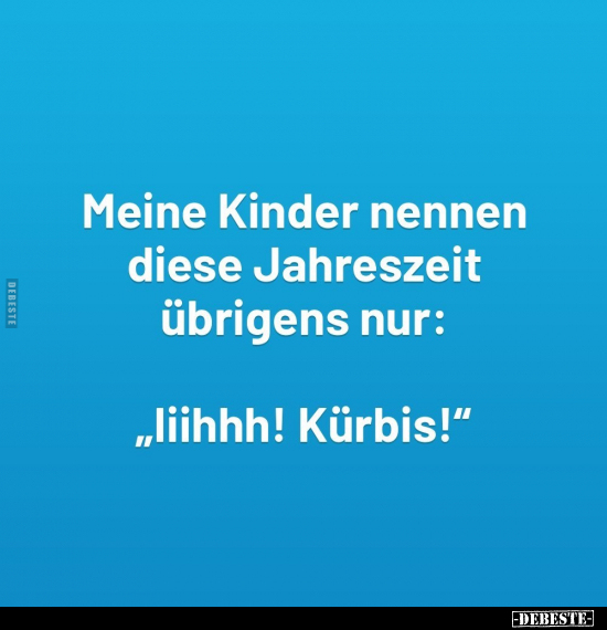 Meine Kinder nennen diese Jahreszeit übrigens nur.. - Lustige Bilder | DEBESTE.de