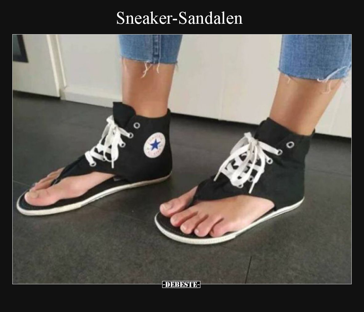 Sneaker-Sandalen