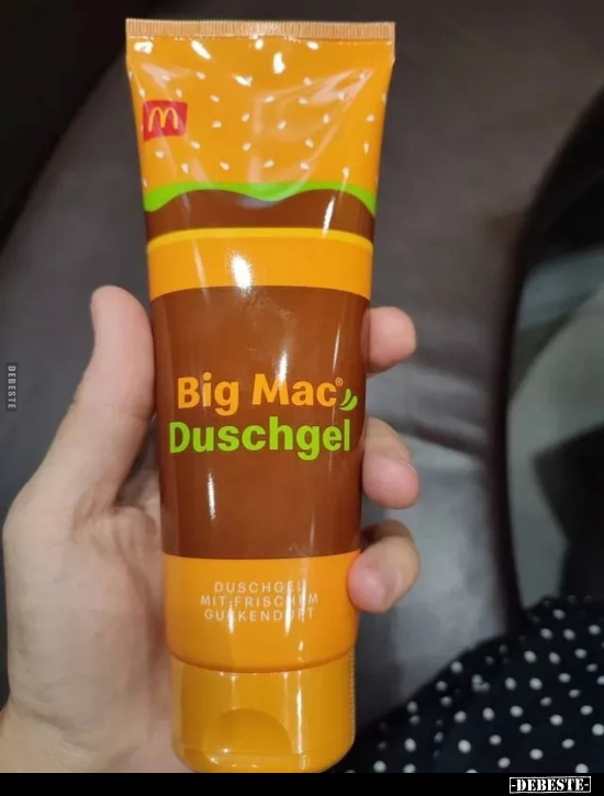 Big Mac Duschgel... - Lustige Bilder | DEBESTE.de