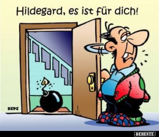 Hildegard, es ist für dich!.. - Lustige Bilder | DEBESTE.de