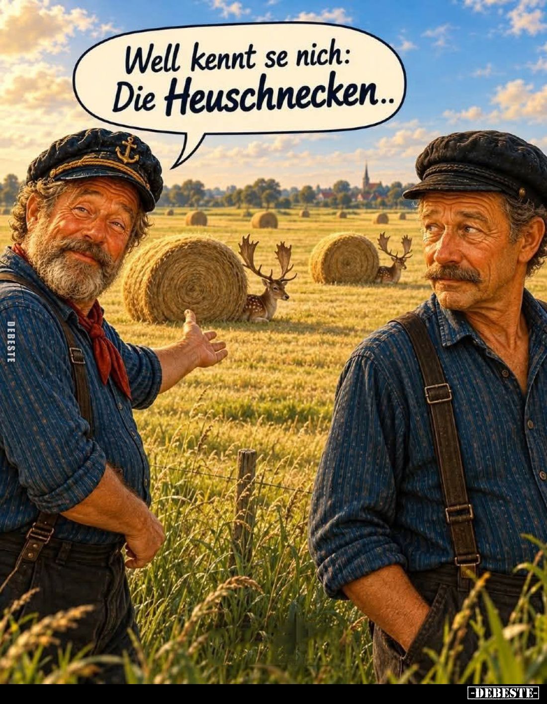 Well kennt se nich: Die Heuschnecken...