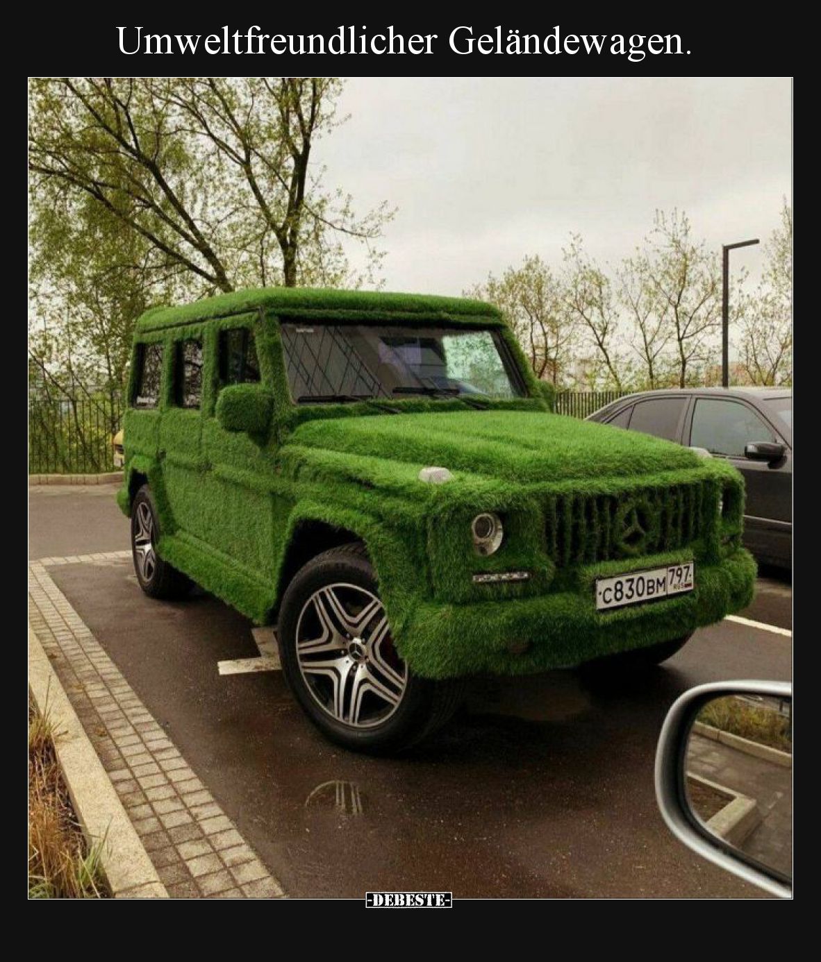 Umweltfreundlicher Geländewagen