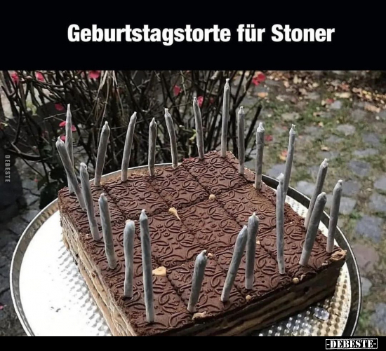Geburtstagstorte für Stoner.. - Lustige Bilder | DEBESTE.de