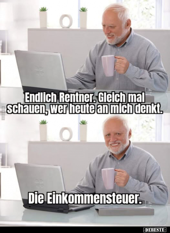 Endlich Rentner, Rentner, Heute