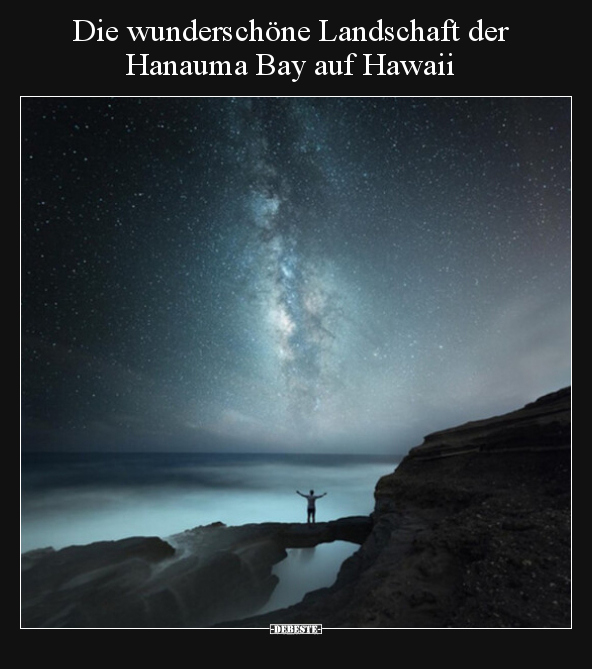 Die wunderschöne Landschaft der Hanauma Bay auf Hawaii.. - Lustige Bilder | DEBESTE.de