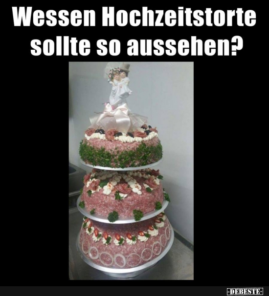 Wessen Hochzeitstorte sollte so aussehen? - Lustige Bilder | DEBESTE.de