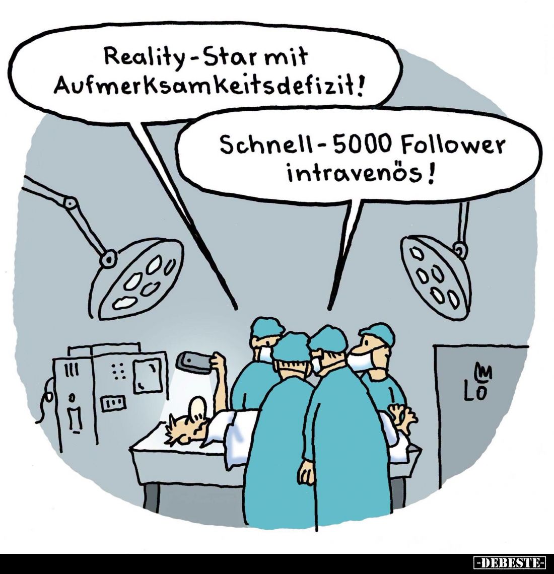 Reality-Star mit Aufmerksamkeitsdefizit! -
Schnell - 5000 Follower intravenös!