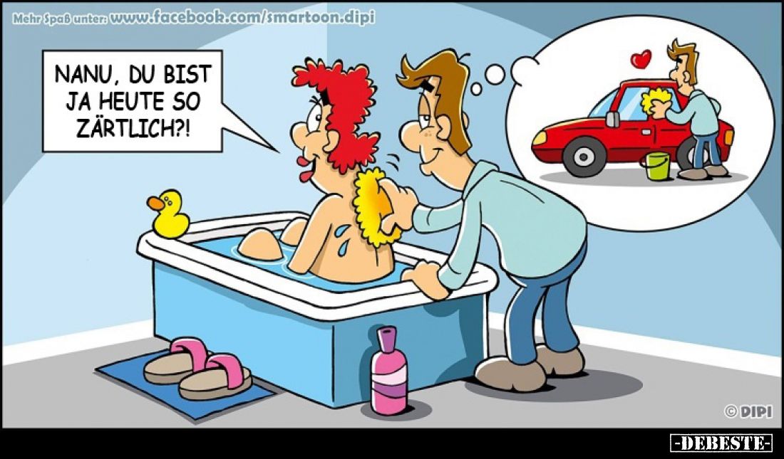 Nanu, du bist ja heute so zärtlich?!