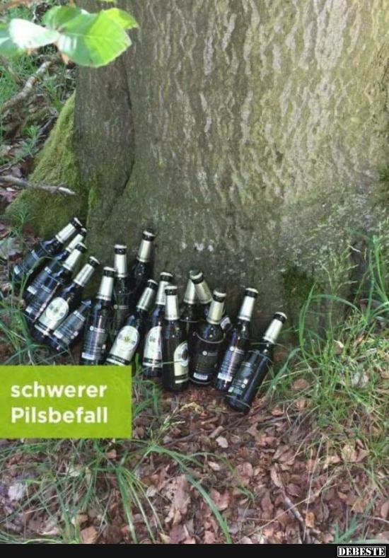 Schwerer Pilsbefall..